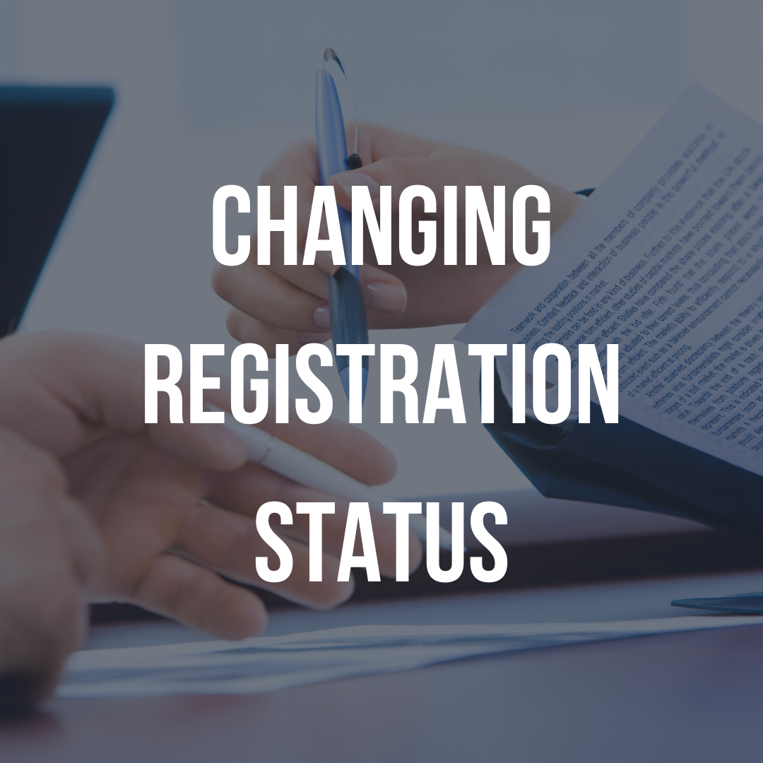Registration and renewal information lp